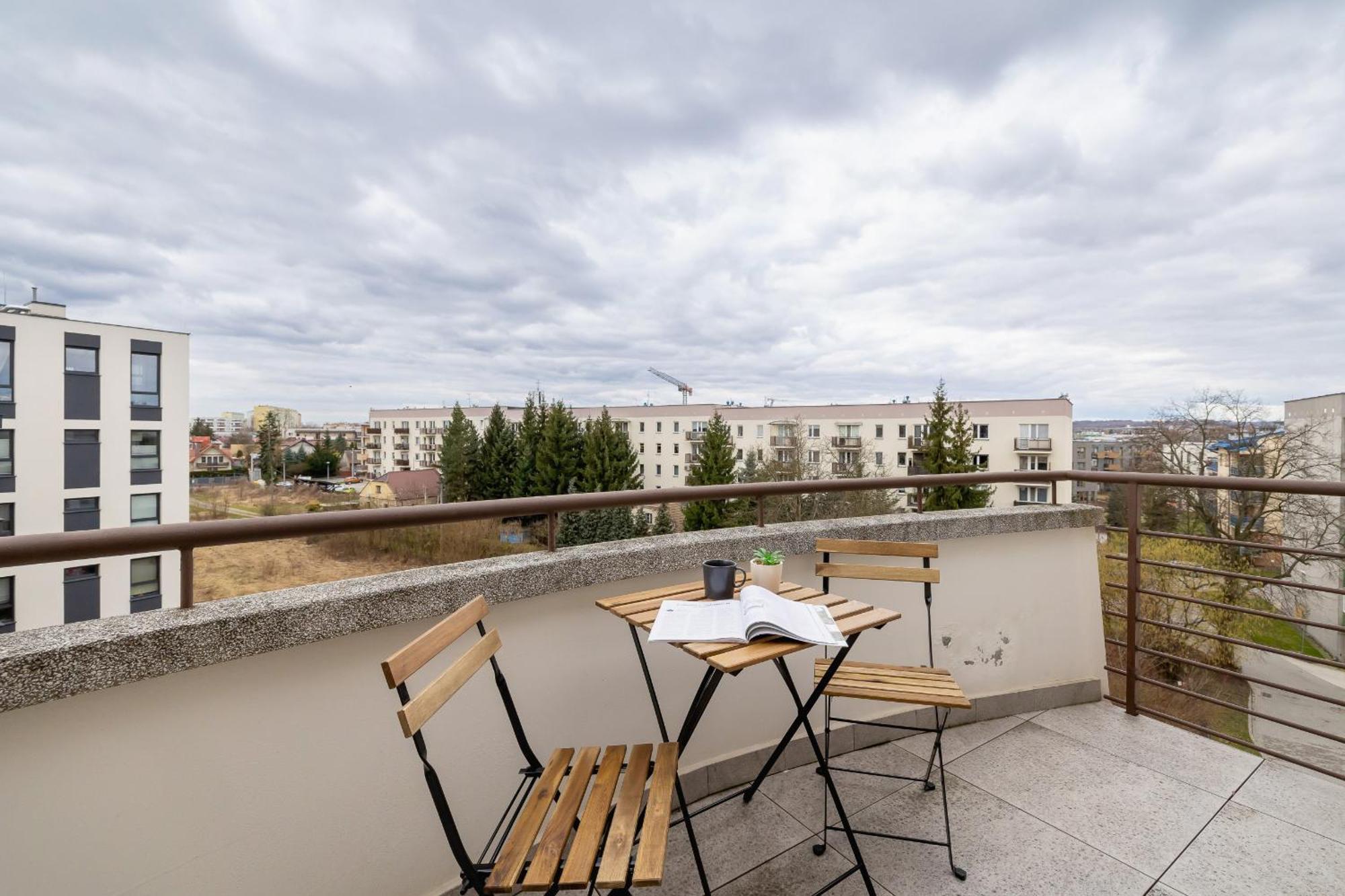 Apartment Unique Bialopradnicka With Balcony In By Renters *