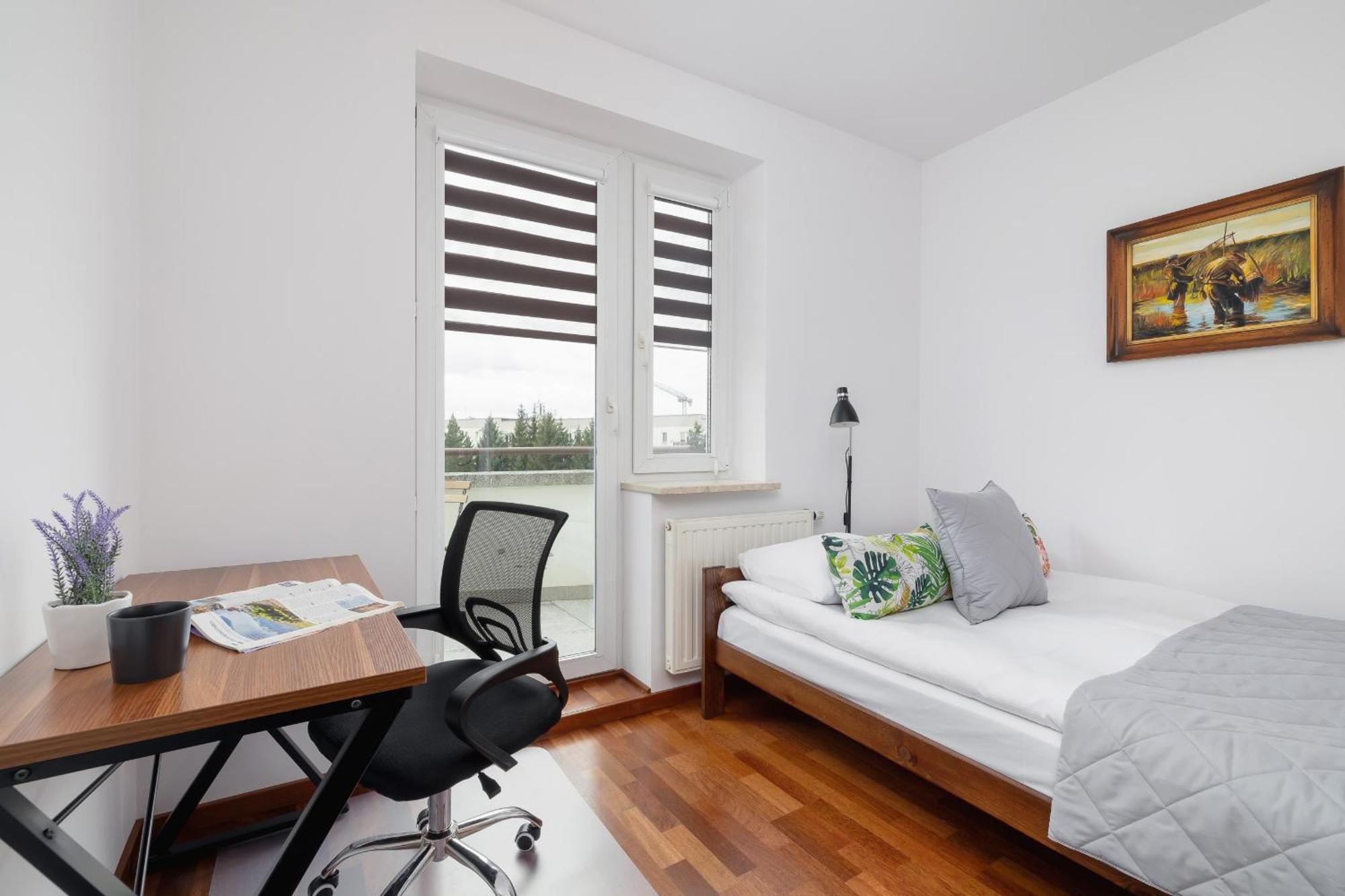 Apartment Unique Bialopradnicka With Balcony In By Renters
